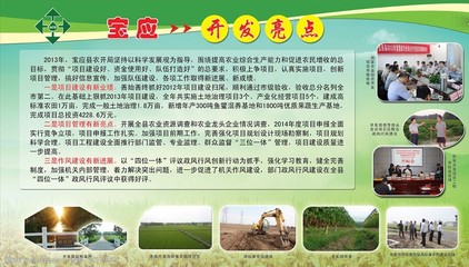 農(nóng)業(yè)開發(fā)亮點(diǎn)